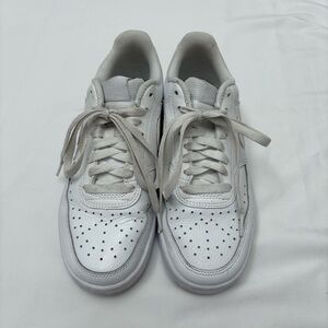 Nike White Court Vision Low White Sneakers CD5434-100